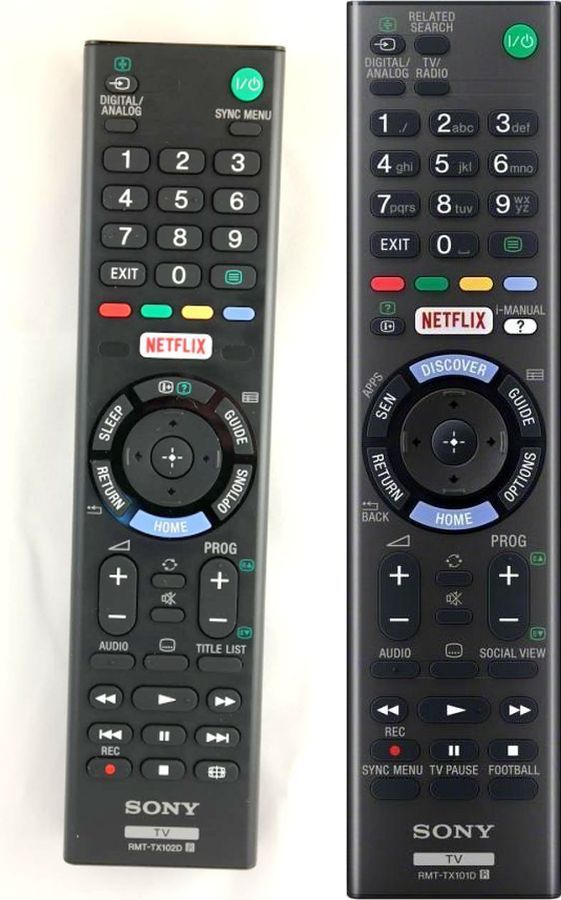 Sony Rmt Tx D Genuine Original Remote Control Eur Remote