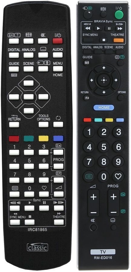 Sony Rm Ed Remote Control Duplicate Eur Remote Control World