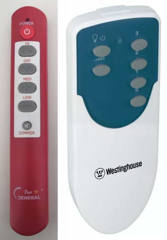 remote control for westinghouse