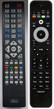 Mando a distancia televisor Philips 40PFL8664H-12.