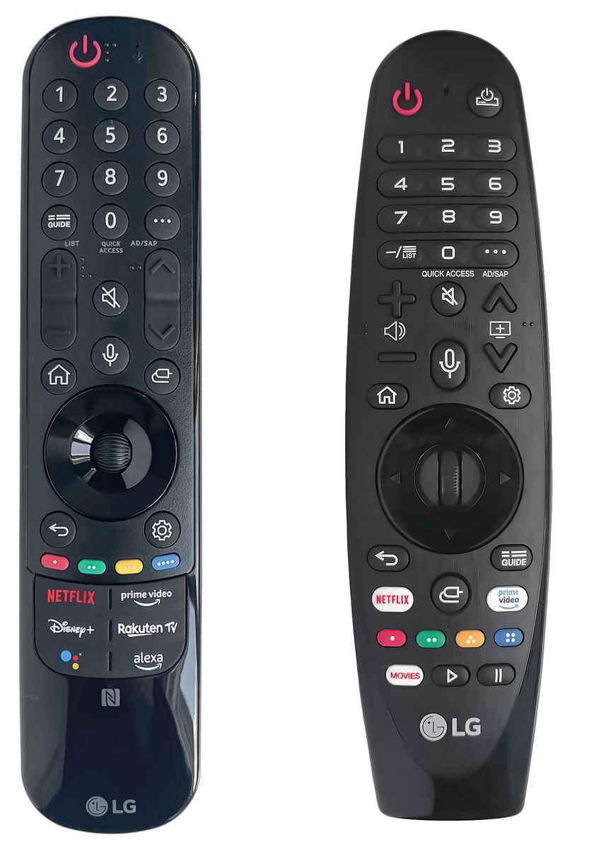 LG MR23GN mando a distancia TV Pulsadores/Rueda