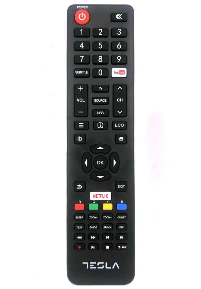  Beyution RC3000 Replace TV Remote Control fit for Tesla LED TV  32T319BH 40T319SF 43T319SF 32T300SHS 32T300BHS 32T319BHS 32T319SH 40T319BF  43T319BF 32S306BH 43T320SFS 43T320BFS : Electronics