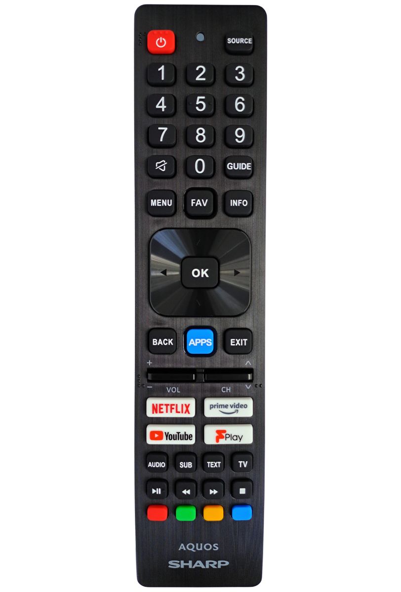 Genuine Sharp Aquos SHW/RMC/0003 Remote for Full HD Smart LED