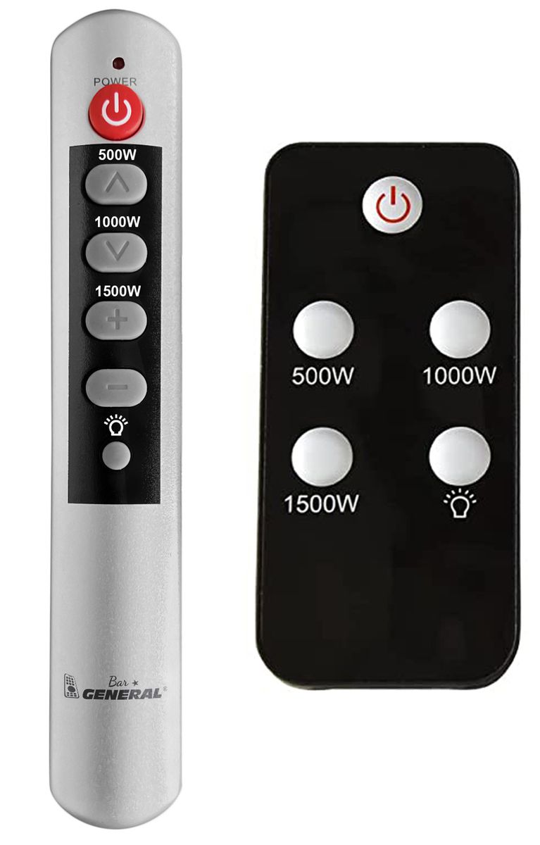 OUTSUNNY 1500W Patio Heater, PHE-1500BR - remote control duplicate ...