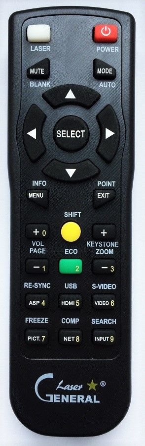 BenQ PSR01 Télécommande de présentation Pointeur laser intégré