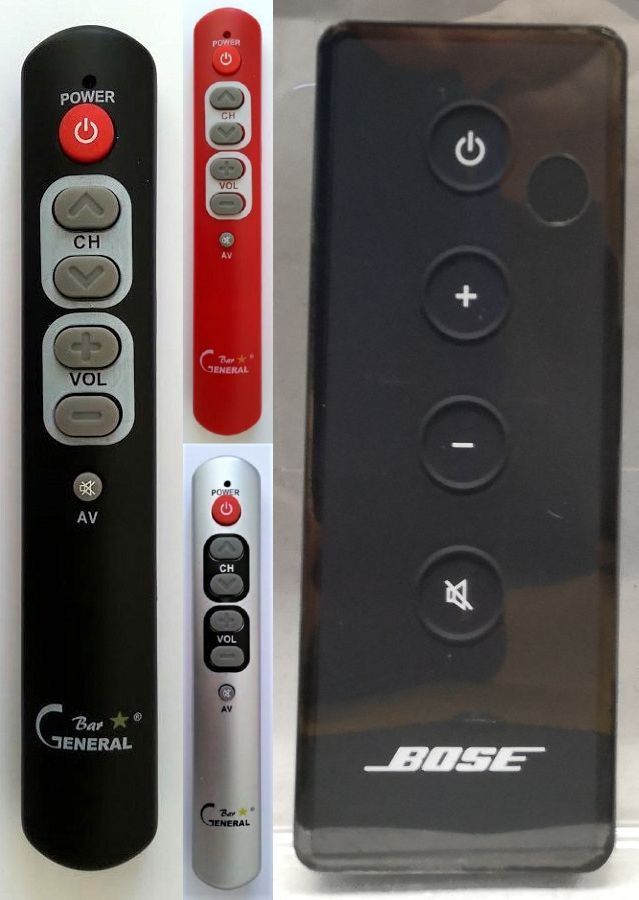 BOSE CINEMATE, CINEMATE GS series II, SOLO SOLO SOLO 15 - remote control replacement - $14.0 : REMOTE WORLD