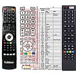 POLAROID RC4846 - 

compatible General-branded remote control