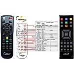 ACER E-26110, VZ.JEA00.001 - remote control with laser pointer