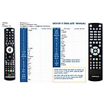 TOPFIELD TF7700PVR - 

compatible General-branded remote control