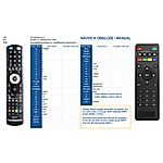 ANDROIDBOX Andowl QT5  - 

compatible General-branded remote control