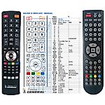 MASCOM MC1533, MC1933, MC2233 - 

compatible General-branded remote control