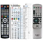 GOODMANS GDVD750R - 

compatible General-branded remote control