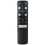 <p> TCL RC802V FNR1 - reemplazo de radio(BT) mando a distancia con control por voz  </p>