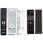 VIZIO XRT500 - 

compatible General-branded remote control