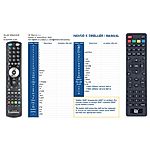 GALAXY INNOVATIONS HD SLIM3 - 

compatible General-branded remote control