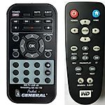 WESTERN DIGITAL WD TV LIVE HD MEDIA PLAYER - 

remote control
 duplicate