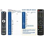 DI-WAY IRD-4000 - 

compatible General-branded remote control