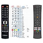 DENVER LDS3276, LDS4371 - 

compatible General-branded remote control