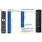 AMIKO A4, A5, A6 COMBO - 

compatible General-branded remote control