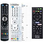 SONY RMT-VB201D - 

compatible General-branded remote control