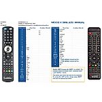 OCTAGON SF3038, SF4008 - 

compatible General-branded remote control