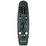 POLAROID PL5021WOS, PL55UHDG, PL55UHDOS, PL6521OS, PL65UHDG, PL65UHDOS - genuine original magic remote control with voice control