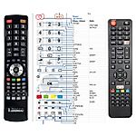 MANTA 43LUS79T, 49LUS79T, 55LUS79T - 

compatible General-branded remote control