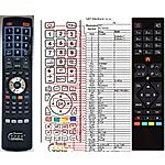 JVC RC39105 - 

compatible General-branded remote control