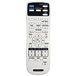 EPSON 217358900, BRIGHTLINK 675WI, BRIGHTLINK 710UI, EB-670, EB-685W, EB-696UI, H728A, H740B, H878C, POWERLITE 670 - replacement remote control