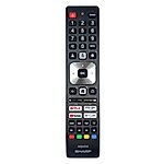 SHARP AQUOS SHW/RMC/0147N, B50GL4260E - genuine original remote control with voice control