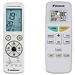 DAIKIN ARC467A1 - 
luxurious backlit 
remote control