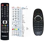 PHILIPS YKF293-001, 242254990301 - 

compatible General-branded remote control