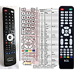 ECG 22LED622PVR - 

compatible General-branded remote control