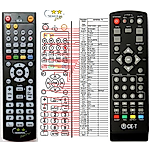 TECHNISAT CE-T - 

compatible General-branded remote control