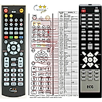 ECG DVD4517HDMI  - 

mando a distancia compatible de marca General