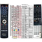 YAMAHA RAV348L, RAV348, WT92840 - 

compatible General-branded remote control