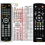 YAMAHA BDP123 - 

compatible General-branded remote control