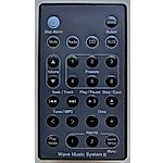 BOSE WAVE I, II, III, IV - replacement remote control
BLACK